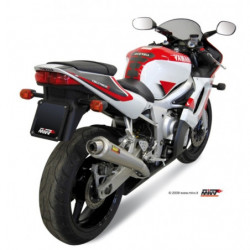MIVV Yamaha Yzf 600 r6 1999 2002 X-Cone Sport Slip-on RVS (Inox)
