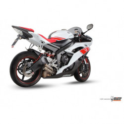 MIVV Yamaha Yzf 600 r6 2006 2016 Double Gun Sport Slip-On Full Titanium