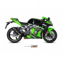 MIVV Kawasaki Zx-10 r 2016 Suono Sport Slip-on Steel black