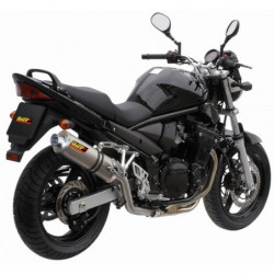 MIVV Suzuki Gsf 650 bandit 2005 2006 Oval Sport Slip-on RVS (Inox)