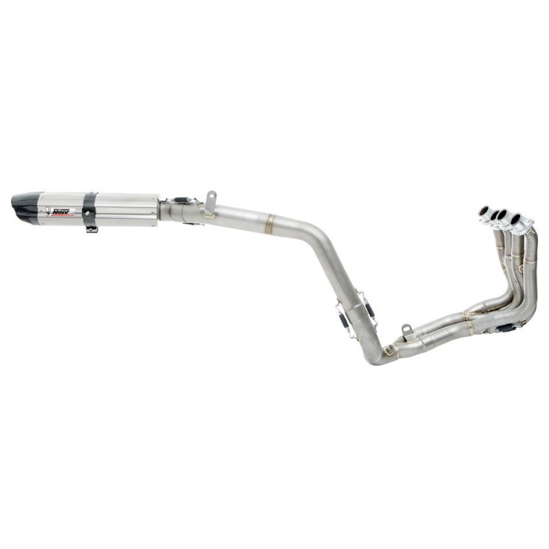 MIVV Honda Cbr 600 RR 2013 2016 Suono Power steel Imp. compl./full sys. 4x2x1 RVS met Carbon eindkap