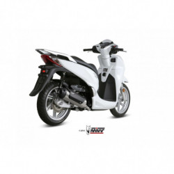 MIVV Honda Sh 300 2015 2016 - Urban Imp. compl./full sys. 1x1 RVS (Inox)