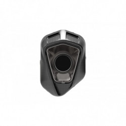 MIVV Kawasaki Z900 2017 2019 Delta race Sport Slip-on Steel black