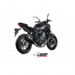 MIVV Yamaha Mt-07 2014 Delta race Sport Imp. compl./full sys. 2x1 Steel black