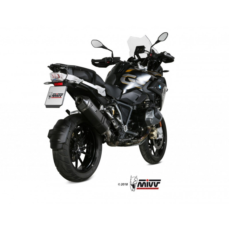 MIVV Bmw R 1250 gs / adventure 2019 Speed Edge Sport Slip-on Steel black