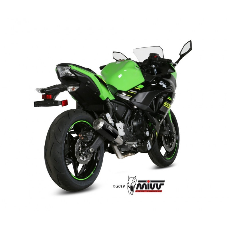 MIVV MK3 Carbon KAWASAKI Z650-Ninja 650 17-23
