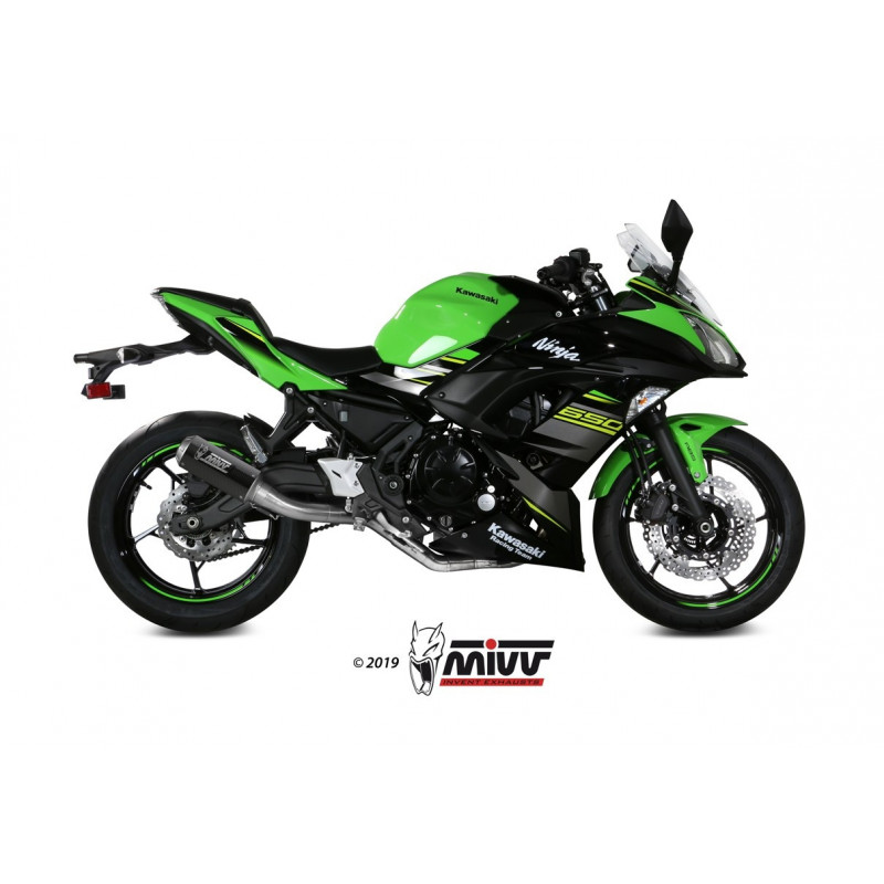 MIVV MK3 Carbon KAWASAKI Z650-Ninja 650 17-23