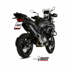 MIVV Benelli Trk 502 x 2018 Speed Edge Sport Slip-on Steel black