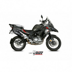 MIVV Benelli Trk 502 x 2018 Speed Edge Sport Slip-on Steel black