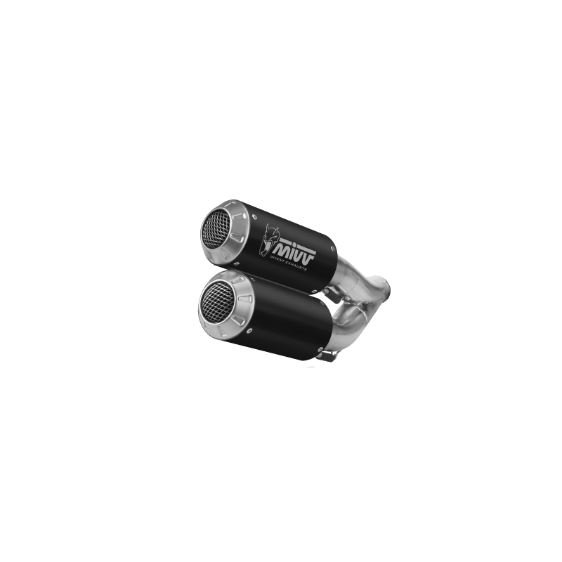 MIVV Honda Cb 650 f 2014 2018 Mk3 Sport Imp. compl./full sys. 4x2x1x2 RVS (Inox)