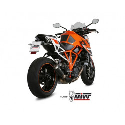 MIVV MK3 Rvs zwart KTM 1290 SUPERDUKE 2014 - 2019