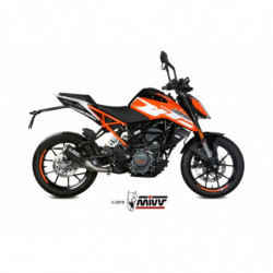 MIVV Ktm 125 duke 2017 Mk3 Sport Slip-on Carbon
