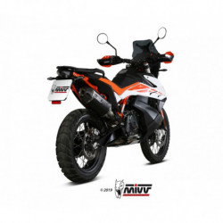 MIVV Ktm 790 adventure / r 2019 Speed Edge Sport Slip-on Steel black