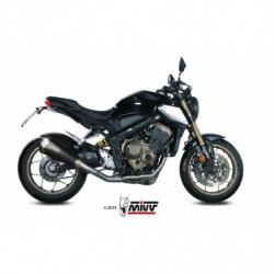 MIVV Honda Cb 650 r 2019 Delta race Sport Imp. compl./full sys. 4x2x1 Steel black