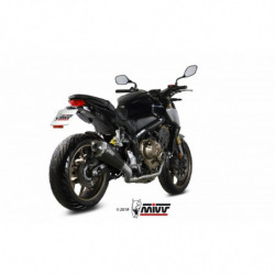 MIVV Honda Cb 650 r 2019 Delta race Sport Imp. compl./full sys. 4x2x1 Steel black