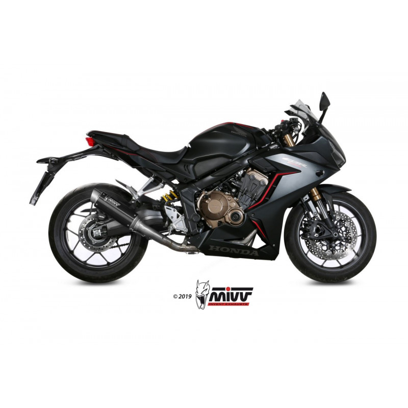 MIVV Honda Cb 650 r 2019 GP PRO Sport Imp. compl./full sys. 4x2x1 Steel black