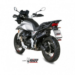MIVV Moto guzzi V85 tt 2019 Speed Edge Sport Slip-on Steel black