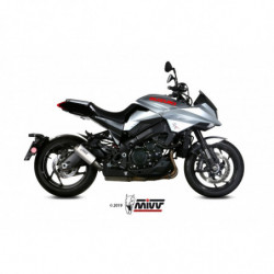MIVV Suzuki Gsx-s 1000 katana 2019 2020 Mk3 Sport Slip-on RVS (Inox)