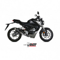 MIVV GPPro Rvs zwart Honda CB 125 R 18-20