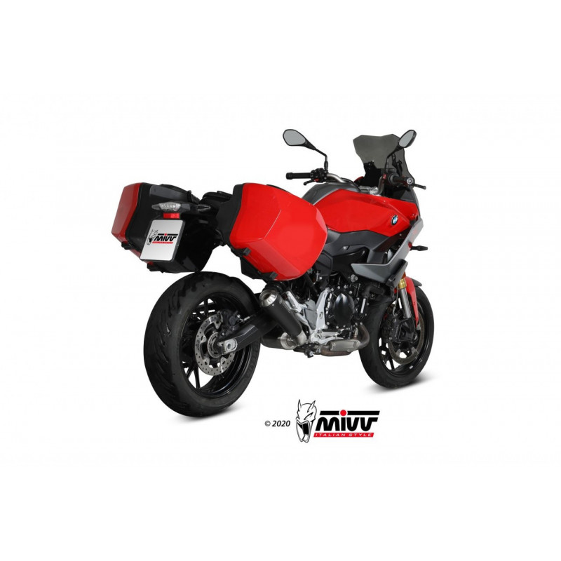 MIVV X-M1 Rvs zwart BMW F 900 XR 20-22