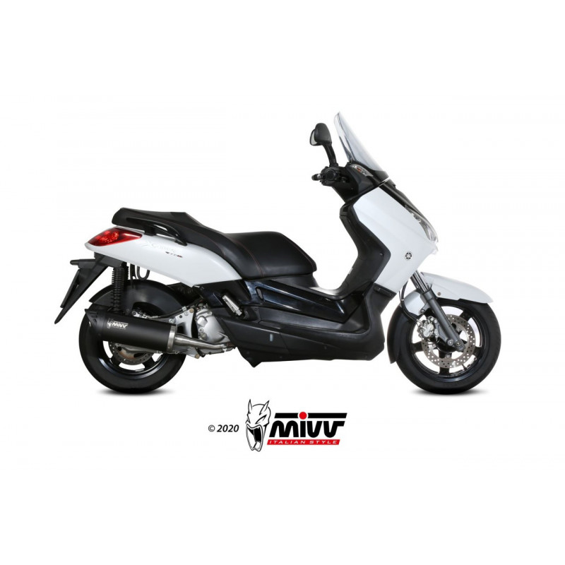 MIVV Mover Rvs zwart Yamaha X-MAX 250 06-16