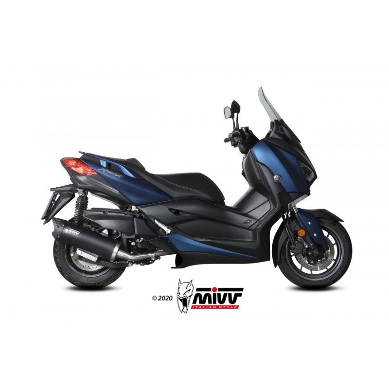 MIVV Mover Rvs zwart Yamaha X-Max 400 17-21