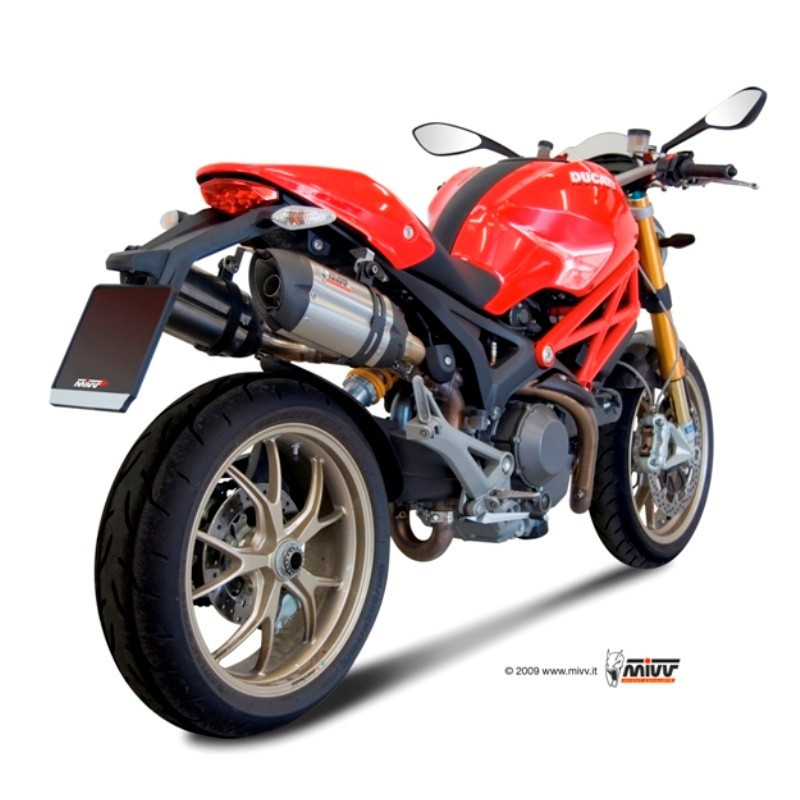 MIVV Suono Rvs Ducati Monster 795 ´12/16 - Monster 796 ´10/16 - Monster 11