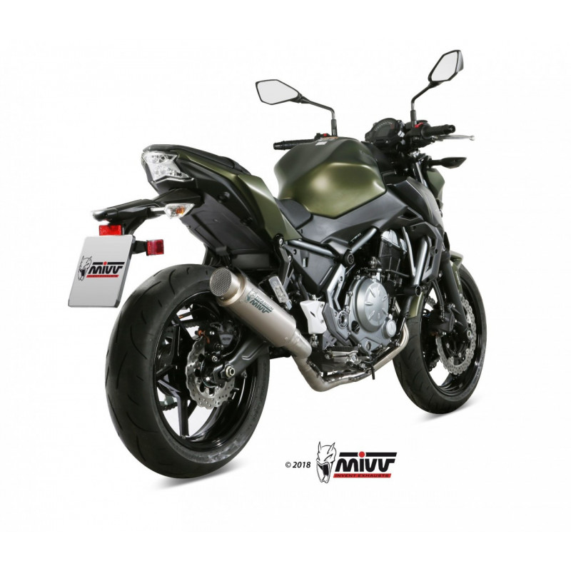 MIVV GPpro Titanium KAWASAKI Z650/Ninja 650 17-21