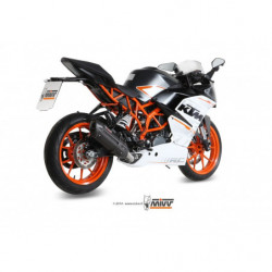 MIVV Suono Rvs zwart KTM RC 390 ´14/16