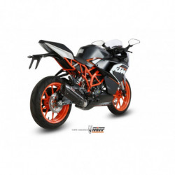 MIVV Suono Rvs zwart KTM RC 125 ´14/16
