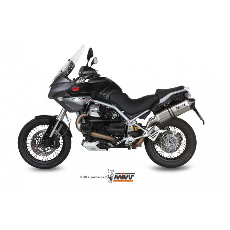 MIVV Speed Edge Rvs Moto Guzzi Stelvio 1200 ´08/14