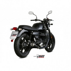 MIVV Ghibli Black Steel incl. Katalysator Moto Guzzi 850 V9 Bobber - Roamer ´16