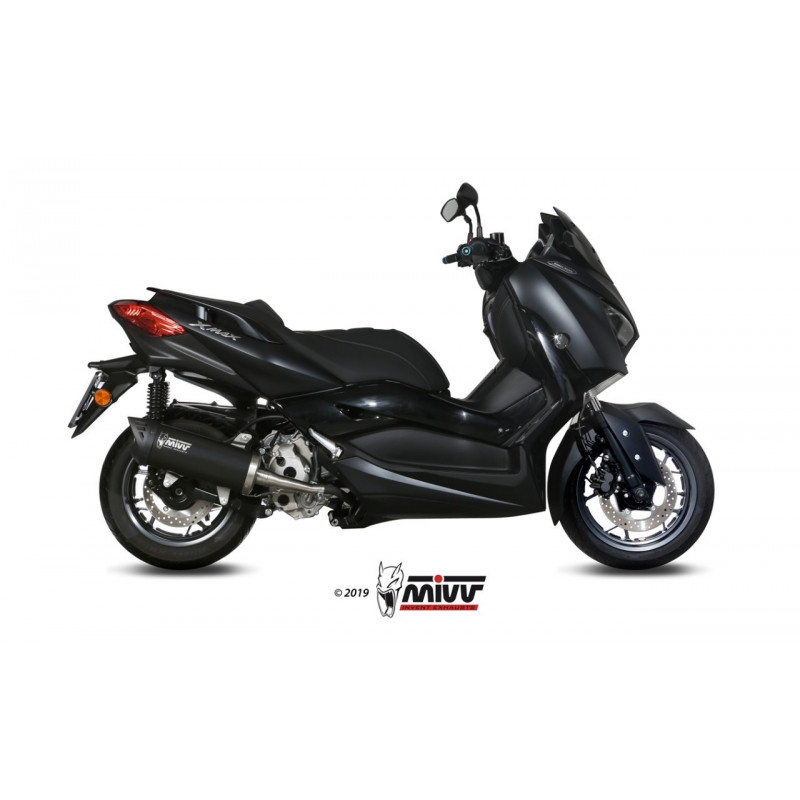 MIVV MOVER Rvs zwart YAMAHA X-MAX 300 2017 - 2020