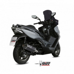MIVV incl. Katalysator Speed Edge Black Steel KYMCO XCITING 400 2013 -