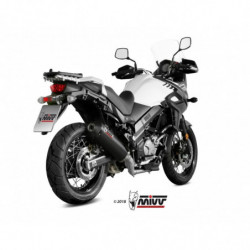 MIVV Oval Carbon met Carbon-eindkap SUZUKI DL V-STROM 650 2017 - 2021