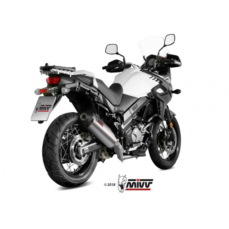 MIVV Oval Titanium SUZUKI DL V-STROM 650 2017 -