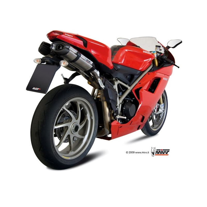 MIVV Suono Rvs Ducati 848 ´07/13 - Ducati 1098 ´07/08 - Ducati 1198 ´09/13