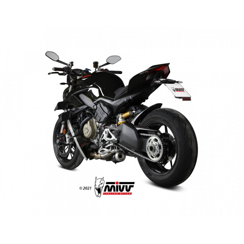 MIVV X-M1 Rvs zwart DUCATI STREETFIGHTER V4 20-22