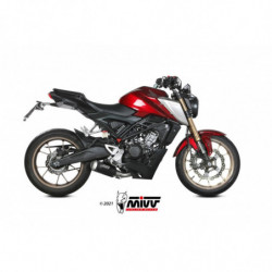 MIVV MK3 Rvs zwart HONDA CB...
