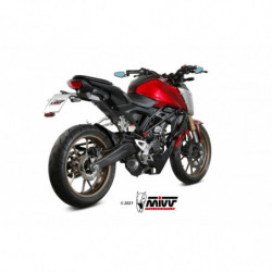 MIVV MK3 Rvs zwart HONDA CB 125 R 21-22
