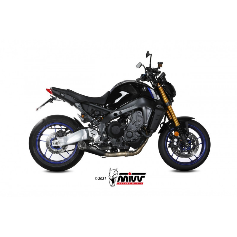 MIVV XM5 Rvs zwart Yamaha MT-09 / FZ-09 21-