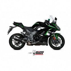 MIVV Delta Race Rvs zwart KAWASAKI Ninja 1000 SX/Tourer 20-21