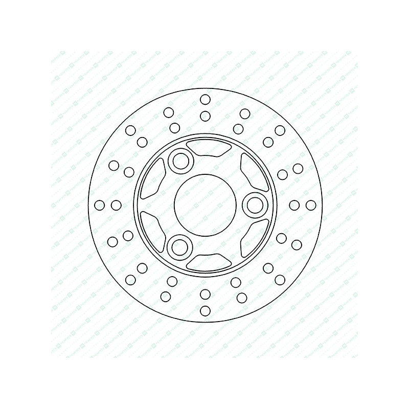DF4004A-Newfren stalen remschijf star