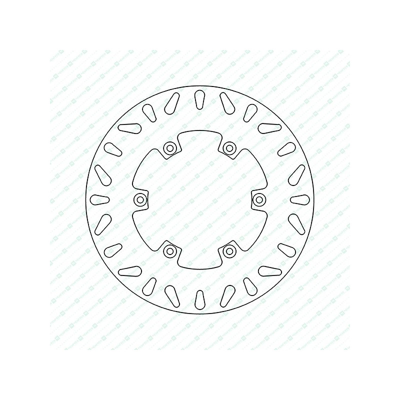 DF4030A-Newfren stalen remschijf star