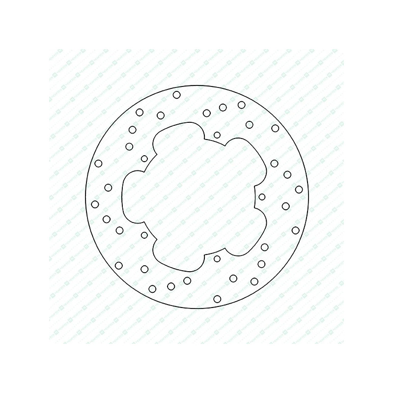 DF4042A-Newfren stalen remschijf star