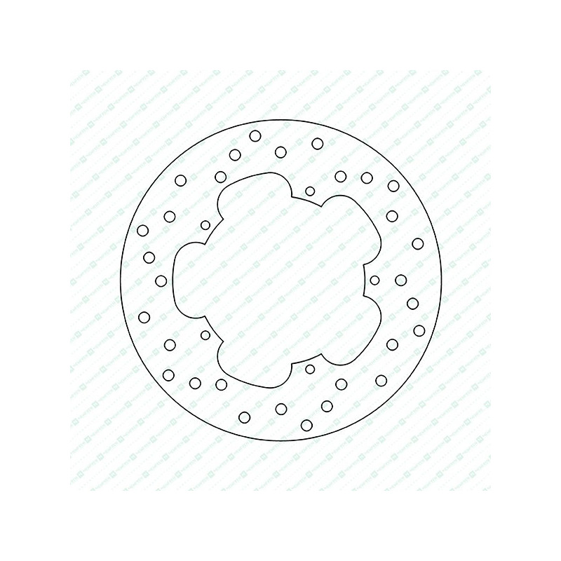 DF4055A-Newfren stalen remschijf star