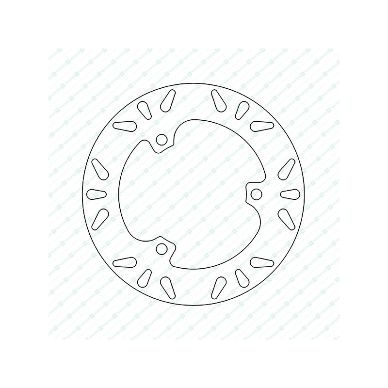 DF4062A-Newfren stalen remschijf star