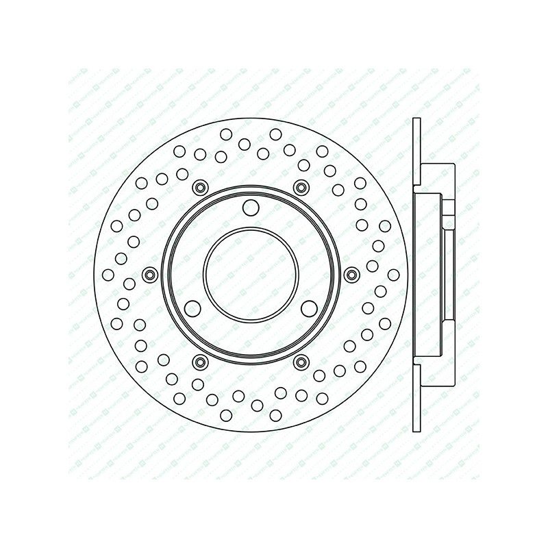 DF4085ASM-Newfren remschijf Straße zwevende