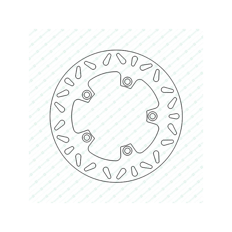 DF4086A-Newfren stalen remschijf star