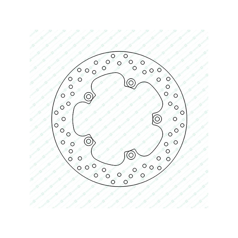 DF4088A-Newfren stalen remschijf star